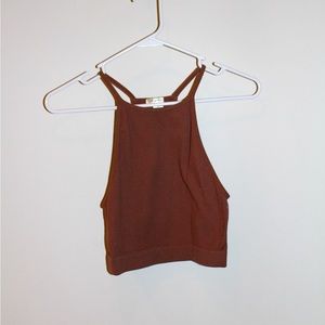 Brown tank top - found at tjmaxx